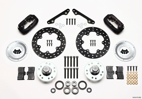 Wilwood Forged Dynalite Front Drag Kit Drilled Rotor 79-81 Camaro - 140-8175-BD