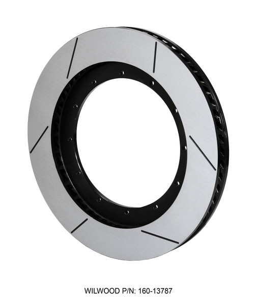 Wilwood Rotor-GT60 SPC-37-RH-BLK 16.00 x 1.50 - 12 on 9.75in - 160-13787-GTB