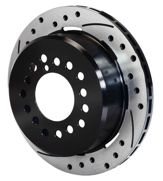 Wilwood Rotor-1.91in Offset-SRP-BLK-Drill-RH 12.19 x .810 - 5 Lug 3.12in Reg-C10 - 160-9989-BK
