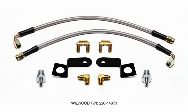 Wilwood Flexline Kit 14in. M10-1.00 90 Deg - 220-14073