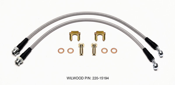Wilwood Flexline Kit Front C6 Corvette (non-Z06) - 220-15194