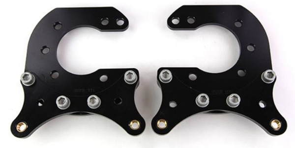 Wilwood Brackets (2) - P/S Rear - 12 Bolt 2.81in Offset - 249-2103/04