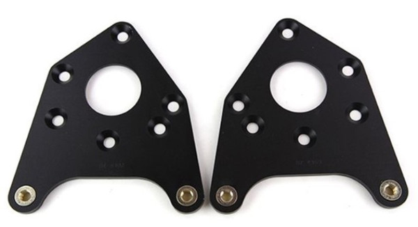 Wilwood Brackets (2) - MD Front 65-69 Mustang - 249-4302/03