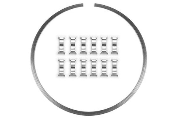 Wilwood 8.80in Diameter Dynapro Lug Rotor and Snap Ring Dynamic Kit - Stainless Steel - 300-14913