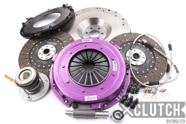 XClutch 14-17 Chevrolet SS Base 6.2L 10.5in Twin Solid Organic Clutch Kit - XKGM27632-2G
