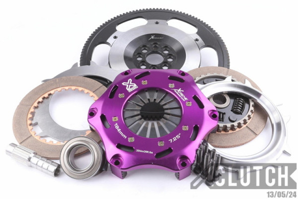 XClutch 02-06 Acura RSX Base 2.0L 7.25in Twin Sprung Ceramic Clutch Kit - XKHN18523-2B