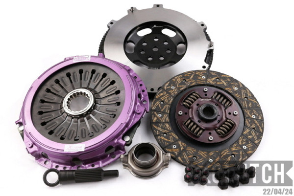 XClutch 1997 Mitsubishi Lancer EVO IV 2.0L Stage 1 Sprung Organic Clutch Kit - XKMI24522-1A