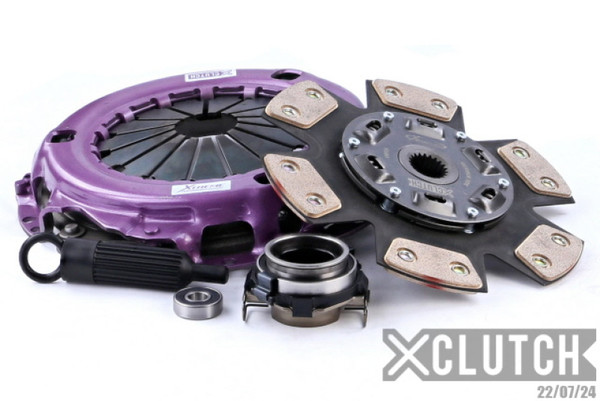 XClutch 93-97 Toyota Supra Base 3.0L Stage 2 Sprung Ceramic Clutch Kit - XKTY24034-1B