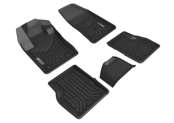 3D Maxpider 17-24 Jeep Compass Maxtrac Black R1 R2 - A5JP01601809