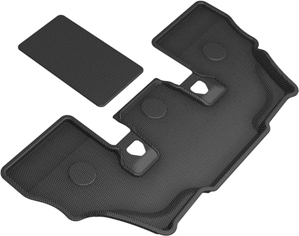 MAXpider 19-22 BMW X7 (G07) Kagu 3rd Row Floormats - Black - L1BM10531509