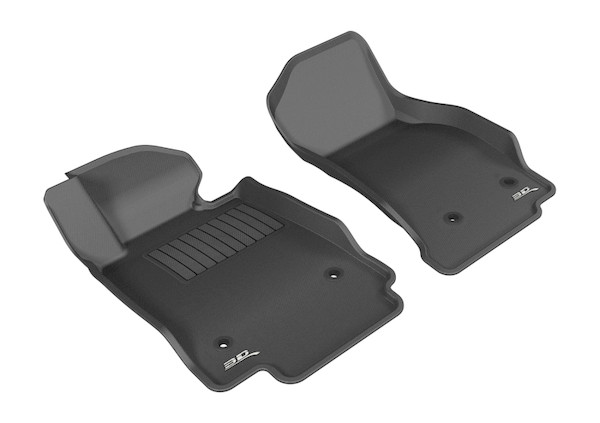 3D MAXpider 2014-2019 Cadillac CTS Kagu 1st Row Floormat - Black - L1CD01011509