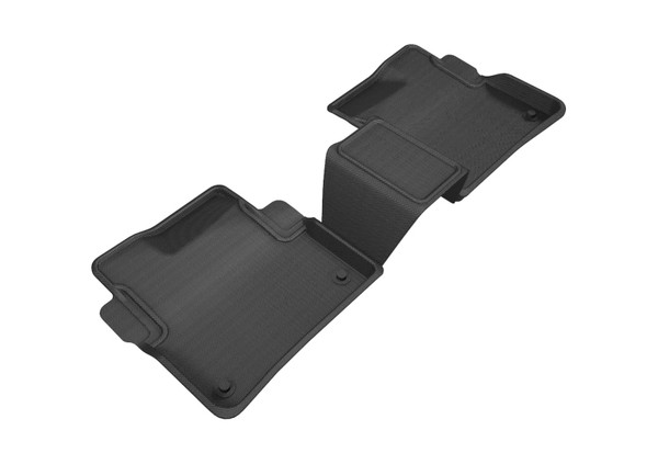3D MAXpider 2016-2020 Cadillac CT6 Kagu 2nd Row Floormats - Black - L1CD01721509