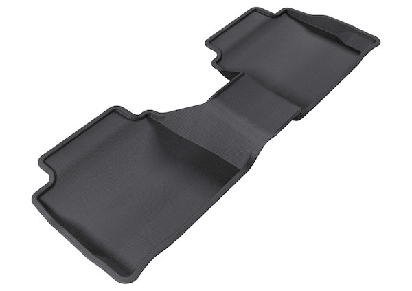 3D MAXpider 2013-2020 Ford/Lincoln Fusion/MKZ Kagu 2nd Row Floormats - Black - L1FR06021509
