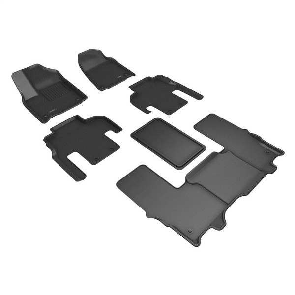 3D Maxpider 22-24 Jeep Wagoneer 7 Seat Kagu Black R1 R2 R3 - L1JP03301509