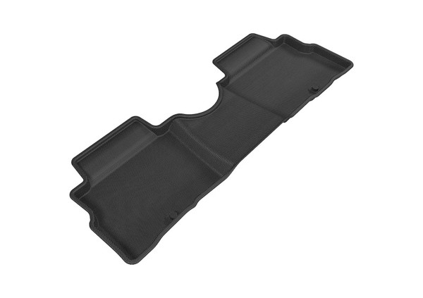 3D MAXpider 2011-2013 Kia Soul Kagu 2nd Row Floormats - Black - L1KA03321509