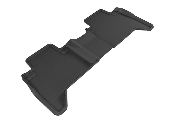 3D MAXpider 2016-2020 Toyota Tacoma Double Cab Kagu 2nd Row Floormats - Black - L1TY19221509