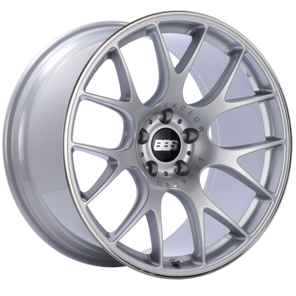 BBS CH-R 20x10.5 5x115 ET25 CB71.4 Diamond Silver Polished Rim Protector Wheel - CH116DSPO