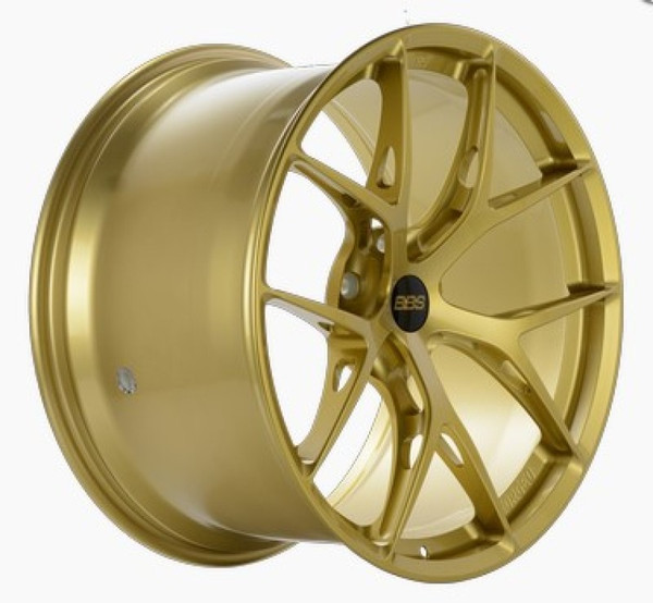 BBS FI-R 19x10.5 5x120 ET35 / 72.5 CB Gold Wheel - FI138GL