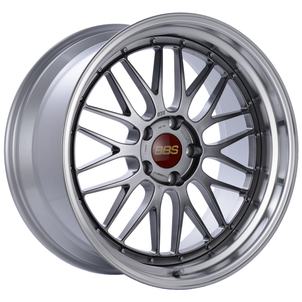 BBS LM 20x10 5x120 ET20 Diamond Black Center Diamond Cut Lip Wheel -82mm PFS/Clip Required - LM226DBPK