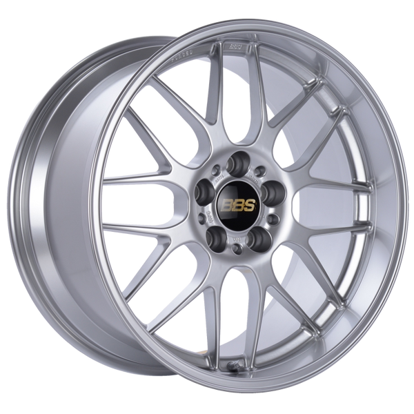 BBS RG-R 19x9.5 5x114.3 ET22 Sport Silver Polished Lip Wheel -82mm PFS/Clip Required - RG771HSP
