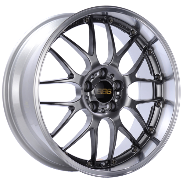 BBS RS-GT 18x11 5x130 ET45 CB71.6 Diamond Black Center Diamond Cut Lip Wheel - RS956HDBPK