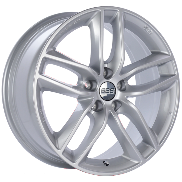 BBS SX 18x8 5x120 ET45 Sport Silver Wheel -82mm PFS/Clip Required - SX0106SK