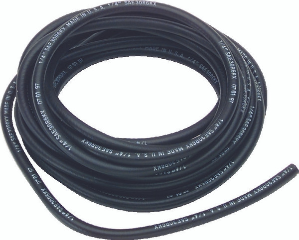 Bikers Choice 1/4 Inch X 25 Feet Neoprene Oil/Fuel Line - 30071