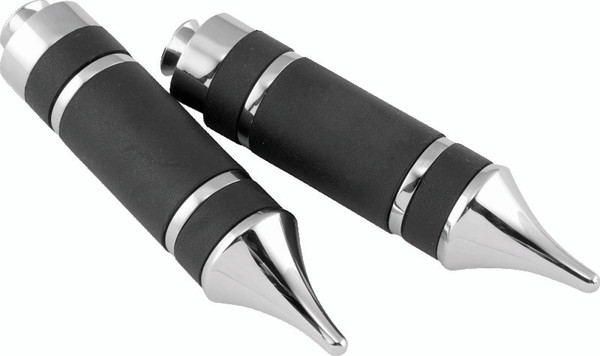 Bikers Choice Chrome Gladiator Replacement Toe Pegs Pr - 482398