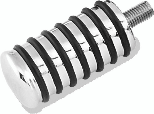 Bikers Choice 65-Up Big Twin XL Chrome O Ring Style Shifter Peg Replaces H-D 34631-84T 5/16-24 - 490825