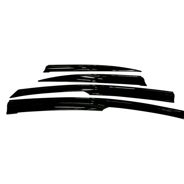 BLOX Racing 06-11 Honda Civic Door Sun Visors MU Type Smoked Acrylic 4pcs - BXPP-26101