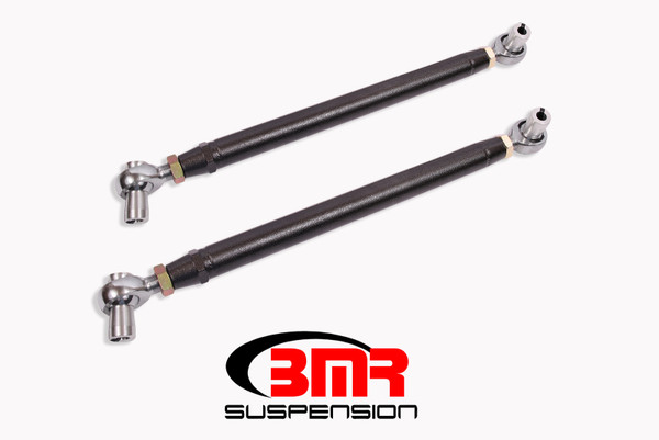 BMR 82-02 3rd/4th Gen F-Body Camaro Double Adj. DOM Lower Control Arms Rod Ends - Black Hammertone - LCA344H