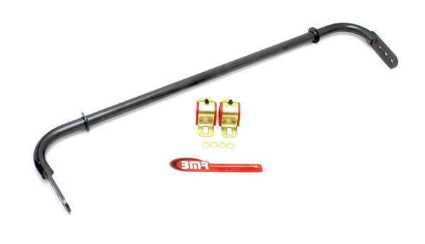 BMR 10-11 5th Gen Camaro Rear Hollow 25mm Adj. Sway Bar Kit w/ Bushings - Black Hammertone - SB017H