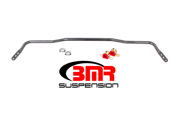 BMR 15-17 S550 Mustang Rear Hollow 25mm 3-Hole Adj. Sway Bar Kit - Black Hammertone - SB045H