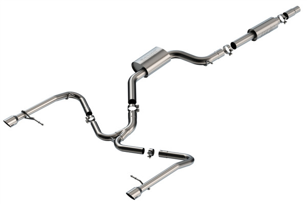 Borla 19-21 VW GLI 2.0L S-Type 3.5in x 5.5in Tip Cat-Back Exhaust - 140850SB