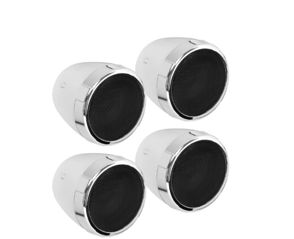 Boss Audio Systems Amplified Bluetooth Motorcycle System/ 3in Speakers - MC475BA