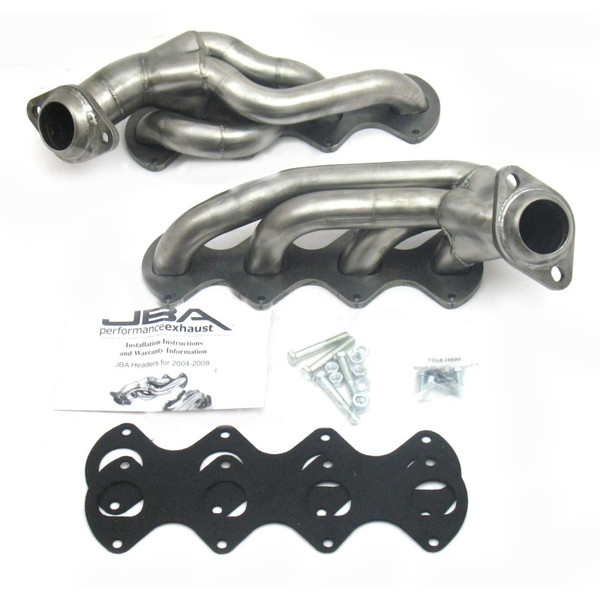 JBA 04-10 Ford F-Series 5.4L 3V 1-5/8in Primary Raw 409SS Cat4Ward Header - 1676S