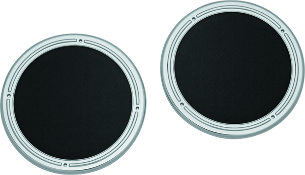 Kuryakyn Rear Speaker Accents For 14-Up Touring Models Chrome - 7376