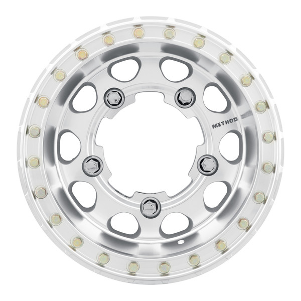 Method MR103 Buggy Beadlock 17x6.5 -19mm Offset 5x205 160mm CB Raw Machined w/BH-H24125 Wheel - MR10376519319B