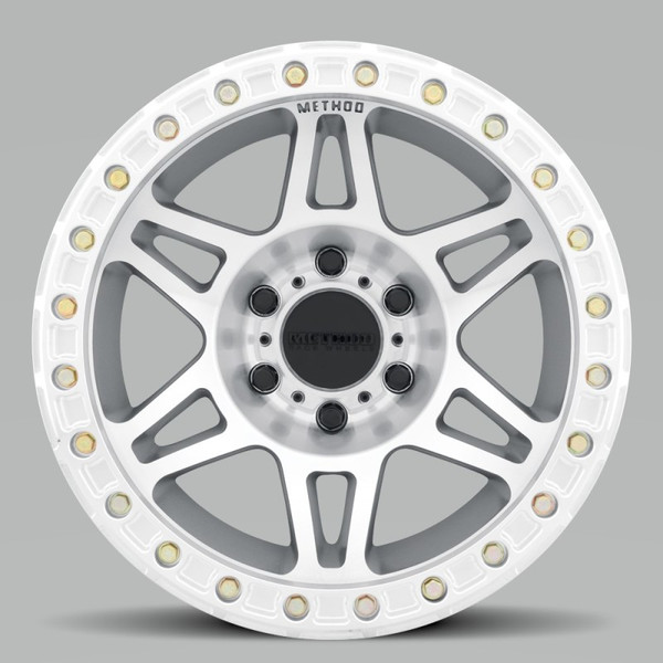 Method MR106 Beadlock 17x9 -44mm Offset 5x5 71.5mm CB Machined/Clear Coat w/BH-H24125 Wheel - MR10679050344B