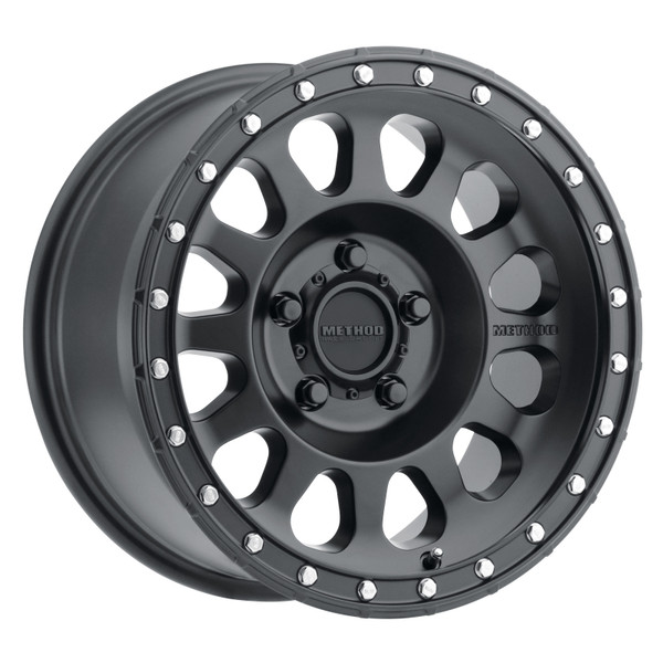 Method MR315 17x9 -12mm Offset 5x5 71.5mm CB Matte Black Wheel - MR31579050512N