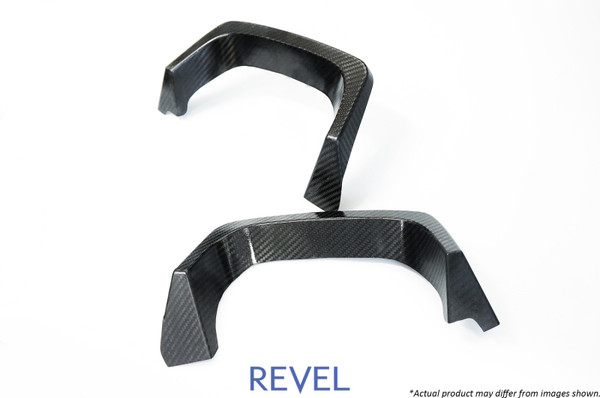 Revel GT Dry Carbon Muffler Garnish (Left & Right) 15-18 Subaru WRX/STI - 2 Pieces - 1TR4GT0AS06