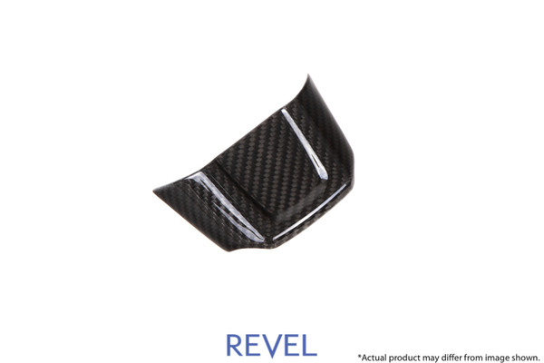 Revel GT Dry Carbon Steering Wheel Insert Lower Cover 15-18 Subaru WRX/STI - 1 Piece - 1TR4GT0AS18
