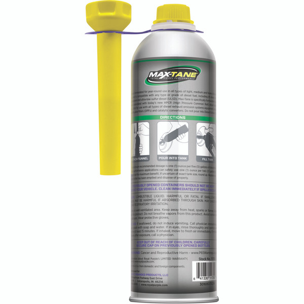 Royal Purple Max-Tane All-In-One + All-Season Diesel Additive - 20oz - 06755