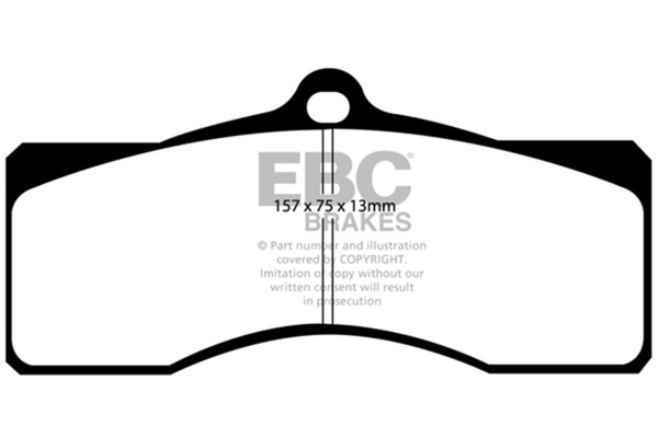 EBC 68-69 Chevrolet Camaro (1st Gen) 4.9 Ultimax2 Front Brake Pads - UD008