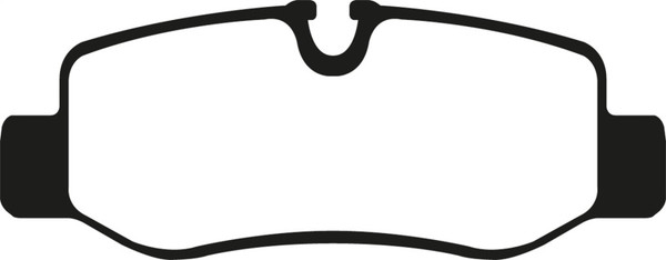 EBC 16+ Mercedes-Benz Commercial Metris Van Ultimax Rear Brake Pads - UD1893