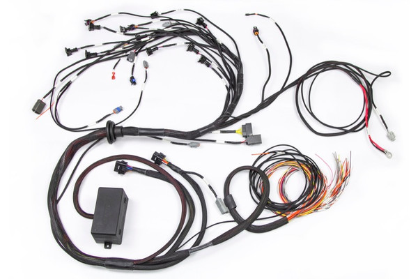 Haltech Elite 2000/2500 Terminated Engine Harness w/EV1 Injector Connectors - HT-130326