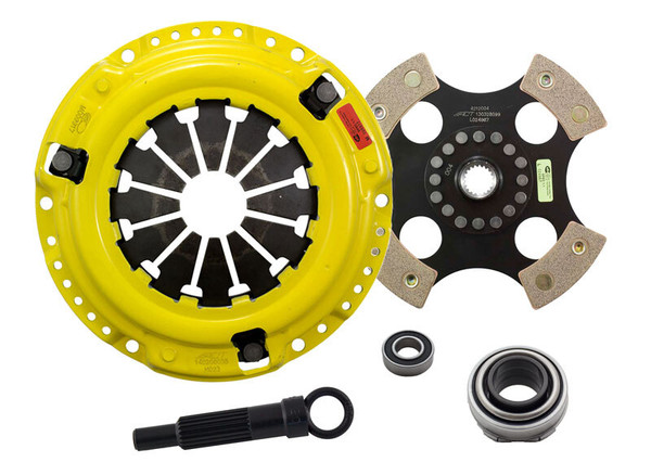ACT 1990 Honda Civic HD/Race Rigid 4 Pad Clutch Kit - HC4-HDR4