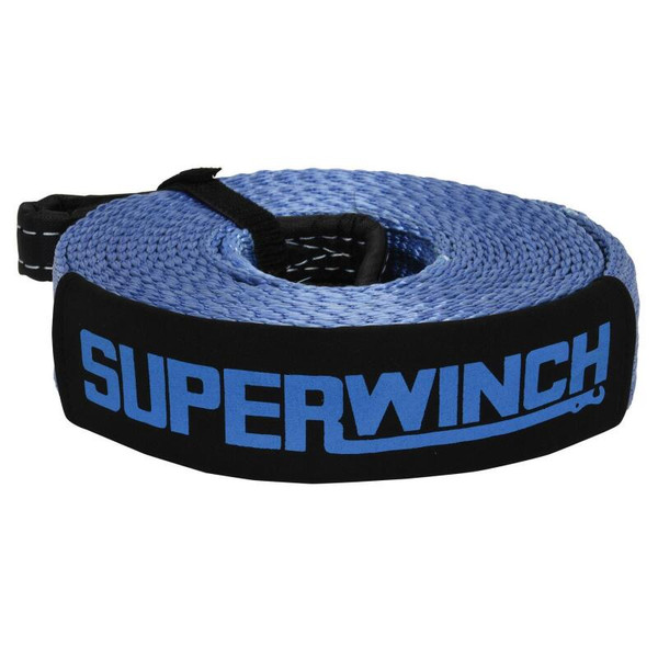 Superwinch Recovery Strap 20000 lbs 2in x 30 ft w/ Reinforced Closed-Loop Ends - 2518