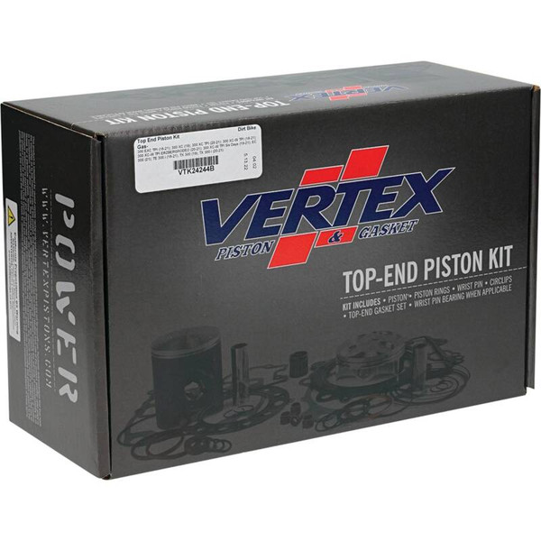 Vertex Piston 18-22 KTM 300 EXC TPI 300cc Top End Piston Kit - VTK24244B