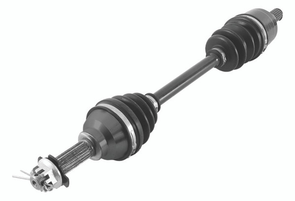 QuadBoss 07-09 Suzuki LT-A450X KingQuad 4x4 AXi Front Left Side Rugged Axle - 609222